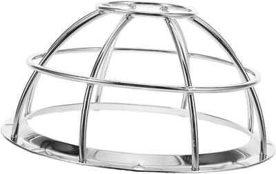 Sensor Beschermhoes - Behuizing met Gaas - Rookmelder Beveiligen - Slagvast Ontwerp - 132 cm Afmeting - Zilver