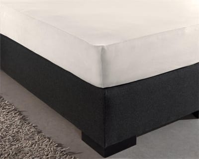 Hoeslaken 160 x 200 cm - 100% katoen - Creme - Vochtabsorberend en warmteregulerend - ShopVlot