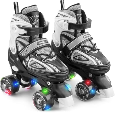 Apollo LED Rolschaatsen Super Quads X-Pro