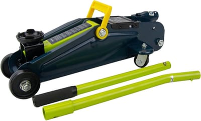 Hydraulische Krik - Oprij Krik - Voertuig Onderhoud - TUV/GS Goedgekeurd - 2 Ton Capaciteit - Groen