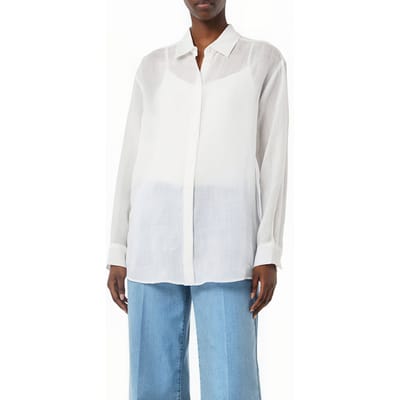 Comma  Blouses White Talla: 36 | Blusas Outlet | Mujer | Blanco