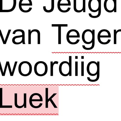 De Jeugd Van Tegenwoordig - Luek (CD)