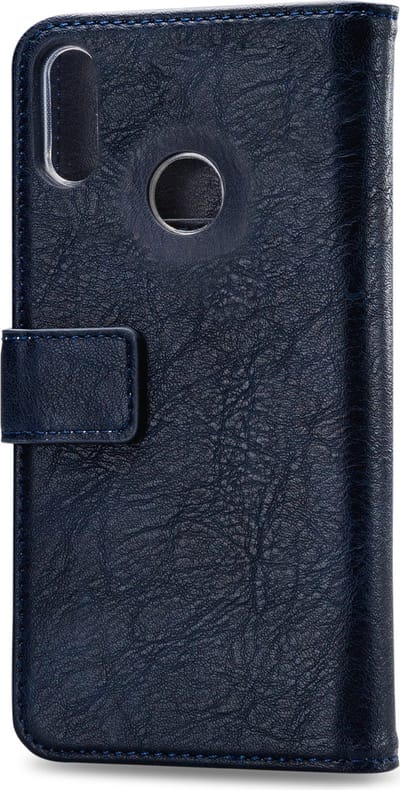 Mobilize Telefoonhoesje geschikt voor Huawei Y7 (2019) Hoesje | Mobilize Elite Gelly Bookcase | Pasjeshouder voor 3 Pasjes | Telefoonhoesje voor Pinpas / OV Kaart / Rijbewijs - Blauw