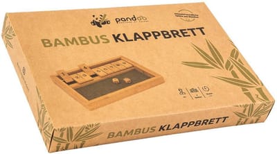 Shut The Box - Dobbelspel - Bamboe