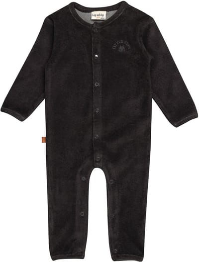 Frogs and Dogs - Little Hero Baby Onesie | Raven - Katoen - Maat 50/56