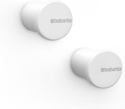 Brabantia MindSet Handdoekhaakjes - 2 stuks - Mineral Fresh White
