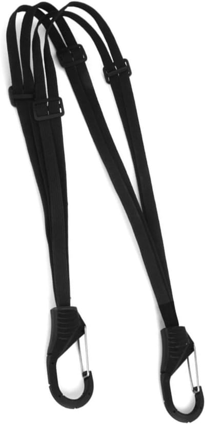 Elastisch Touw - Spanband Bungee - Bagage Vastzetten - Vergrendelingsclip - 60-90 cm - Zwart