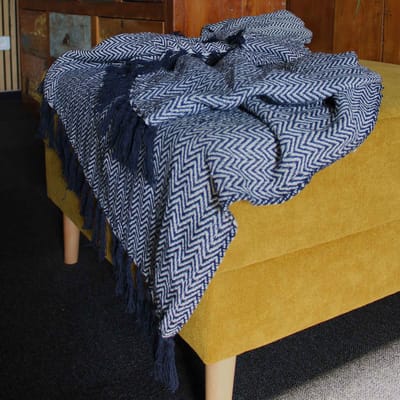 Ancient Wisdom - Deken - Multikleur katoenen plaid one size - dekbed - beddengoed - woontextiel - interieur - slaapkameraccessoires