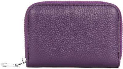 Kaarthouder - 11*7.5*2.5cm - Creditcardhouder Portemonnee - Portemonnee met kaarthouder - Mini leren portemonnee - Kaarthouder - Portemonnee met rits - Accordeon ID-kaarthouder - RFID anti-diefstal swipe
