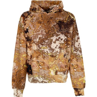 Lichtgewicht herenhoodie Desert Chemical Hoodie Beige/multi