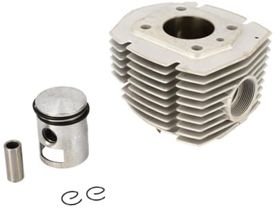 teknix cilinder voor bromfiets mbk 50 51 aluminium / zonder dichtingen nieuw
