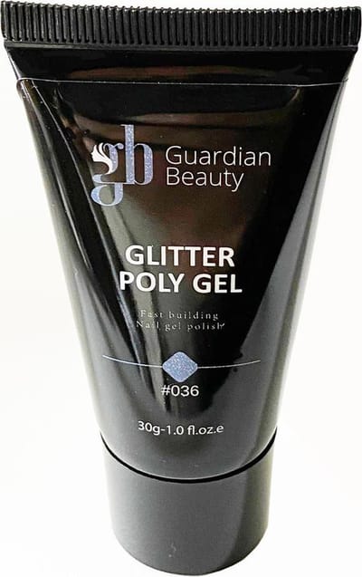 Guardian Beauty Polygel - Glitter Polygel - Lichtblauw - 30g - Polyacryl Gel