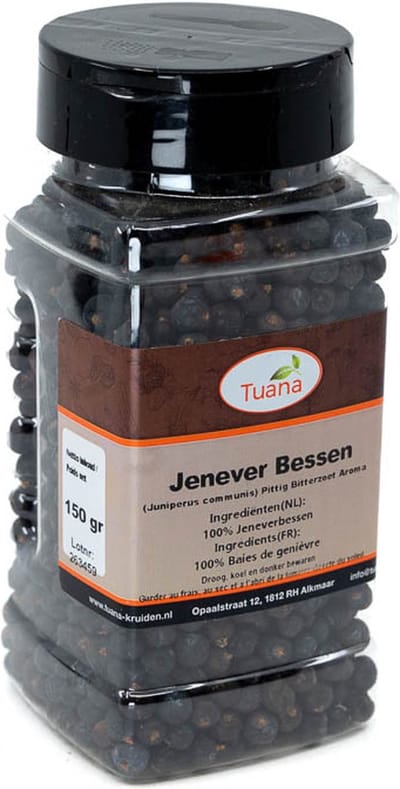 Tuana Kruiden - Jeneverbessen - Strooibus 120 Gram - Tuanashop - MP-J-0005