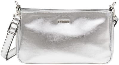 L.CREDI schoudertas Pamela Crossbody Bag Silber zilverkleurig