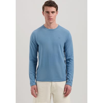 Dstrezzed Ds-gage Crew Provincial Blue Size: M | Outlet | Heren | Blauw