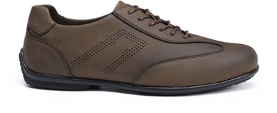 ALLTHEMEN Heren Zakelijk Casual Leren Veterschoenen - 40