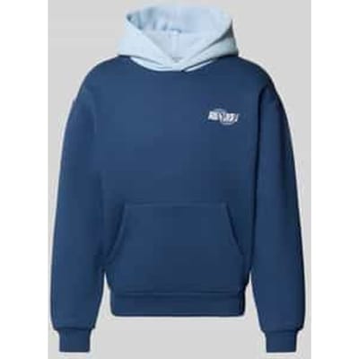 Hoodie met logo en kangoeroezak