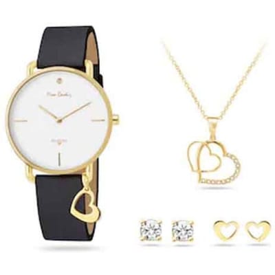 Pierre Cardin Gift Set Watch & Necklace & Earrings PCDX8464L23