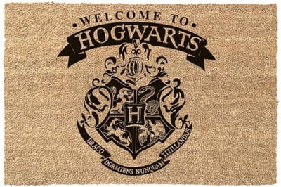 Harry Potter Deurmat Welcome to Hogwarts 40x60cm