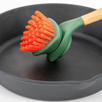 Petromax Borstelset Voor Gietijzer – Grondige En Zachte Reiniging Voor Dutch Ovens En Gietijzer