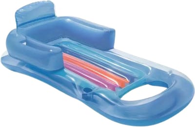 Nivard Luchtbed - Luchtbed Zwembad - 2 Personen - 1 Persoon - Blauw