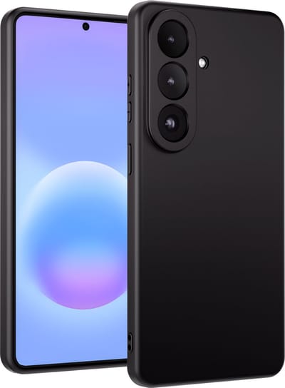 Hoesje Geschikt voor Samsung A57 Hoesje Siliconen Case - Hoes Geschikt voor Samsung Galaxy A57 Hoes Siliconen - Zwart