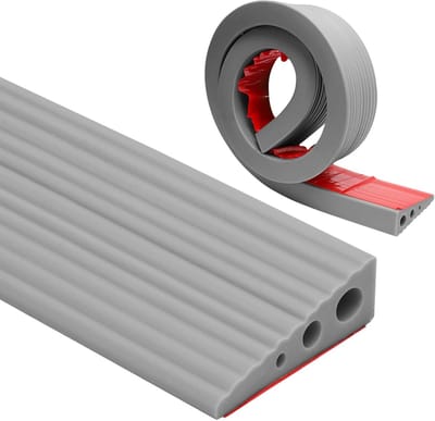 Drempelhelling PVC Antislip 100 x 6.5 x 2.5 cm voor Rolstoel, Kinderwagen en Scooter