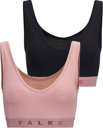 FALKE Daily Comfort Multipack ademend katoen beha dames veelkleurig - maat XS