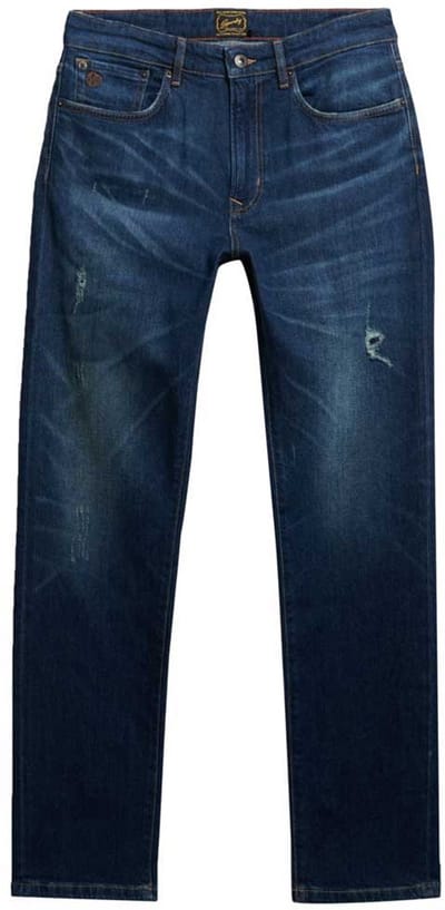 Superdry Merchant Slim Fit Spijkerbroek Blauw 36 / 32 Man