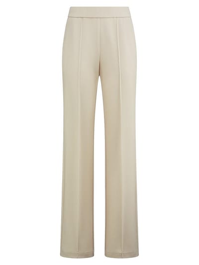 Jersey broek Van Peter Hahn beige