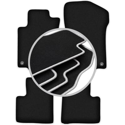 CARLUX-SILVER automatten voor: Mercedes ML W164 SUV (2005-2011)