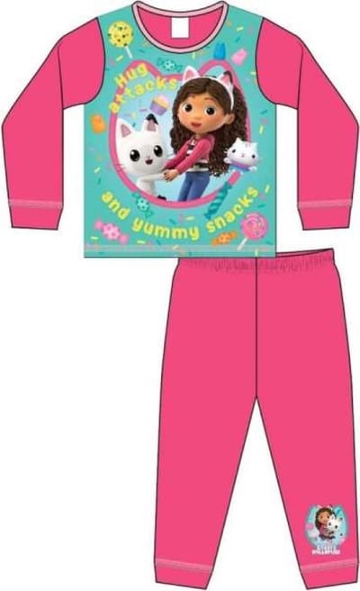 Gabby's Poppenhuis pyjama - roze - Gabbys Dollhouse - maat 86/92