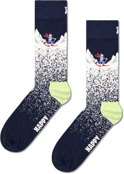 Happy Socks 1paar sokken - Heren & Dames - Maat 36-40 - skiën, sneeuw