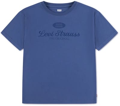 Levi´s ® Kids The Original T-shirt Met Korte Mouwen Blauw 5 Years Jongens