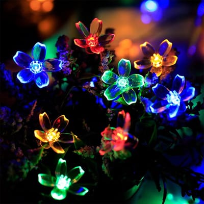 Allecto - Sfeerverlichting - Bloemen - LED - Buitenverlichting - Decoratie - Tuinverlichting - Feestverlichting - Kleurrijk
