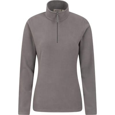 Mountain Warehouse Dames/Dames Camber II Fleece Top (Donkergrijs)