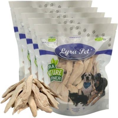 1 kg (5 x 200 g) Lyra Pet® gevriesdroogde eendenborst