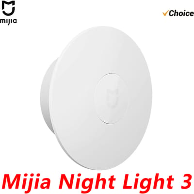 Origineel nieuw MIJIA-nachtlampje 3 instelbare helderheid Infrarood slimme menselijke lichaamssensor Magnetische basis voor slim thuisleven