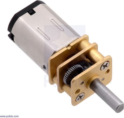 100:1 Micro Metal Gearmotor MP 6V Pololu 1101