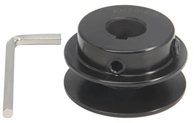 Enkele Groefschijf 2 Inch met 5/8 Inch Boring - Gietijzer V-riemschijf