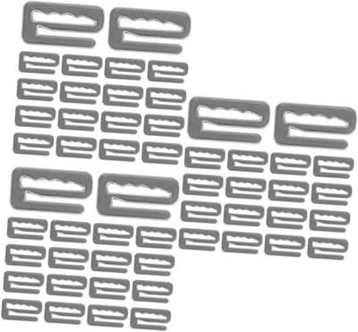 60 Stuks Schortenclips voor Kappers - Vervangende Haarkappershaken en Buckles voor Salon Gebruik