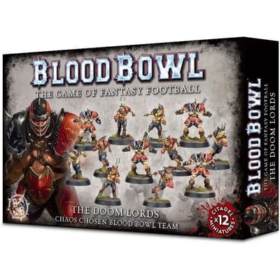 Games Workshop The Doom Lords Chaos Chosen Blood Bowl Team