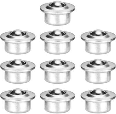 Store_7 - Kogellagers 5/8 inch - Universele Kogelwielen - 360 graden rotatie - Draagvermogen 33 lbs - Voor Zware Meubels - 20 Stuks