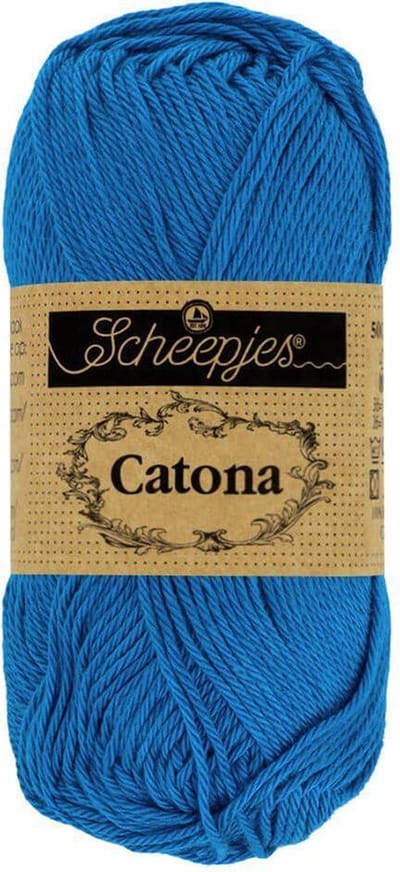Scheepjes Catona 10gr - 201 Electric Blue