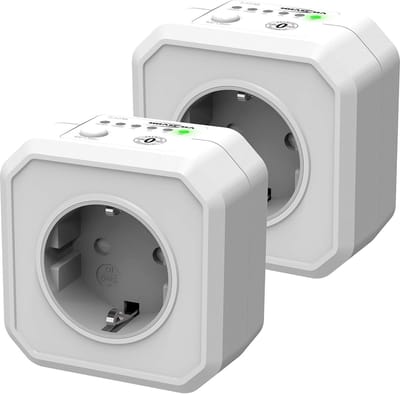 Energiebesparingsstopcontact met Countdown Timer - 2 stuks