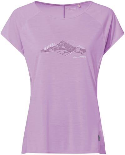 VAUDE Tekoa T-Shirt II, Functioneel Shirt, Dames Outdoor Sport T-shirtLosse pasvorm