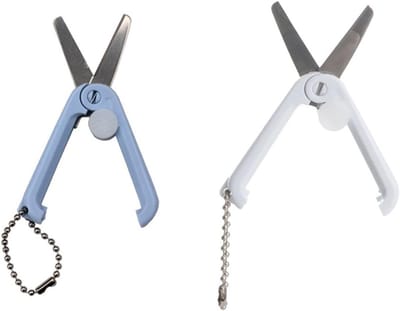 Kleine Vouwschaar voor Kinderen, Handige Mini Scharen voor Reizen en Kantoor, Perfect voor Creatief Knutselen