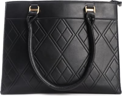 Tas Dames - PU Kunstleer - 35x30x11 cm - Zwart