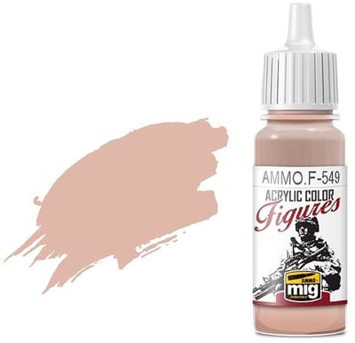 AMMO by Mig Jimenez Hobbyverf Acrylverf - MIG F549 Figure Paints - Basic Tone - Acryl - 17ml Verf flesje - 17 ml