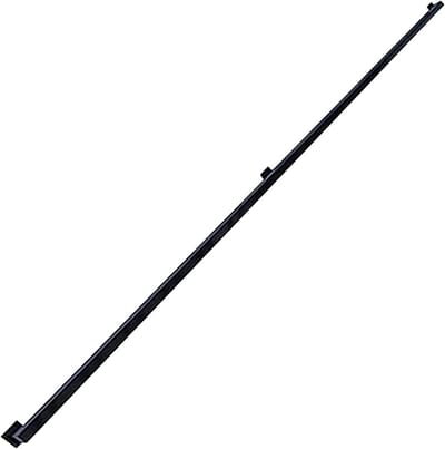 Metalen trapleuning - Wandsteun leuning - Veilig traplopen - Stevig smeedijzer - Tot 600cm - Zwart